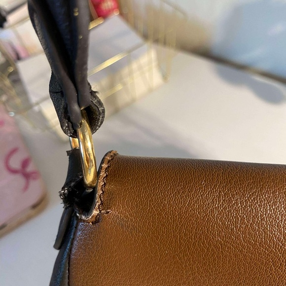 Nine West Black, Brown, and Cream Crossbody Bag - Picture 6 of 13